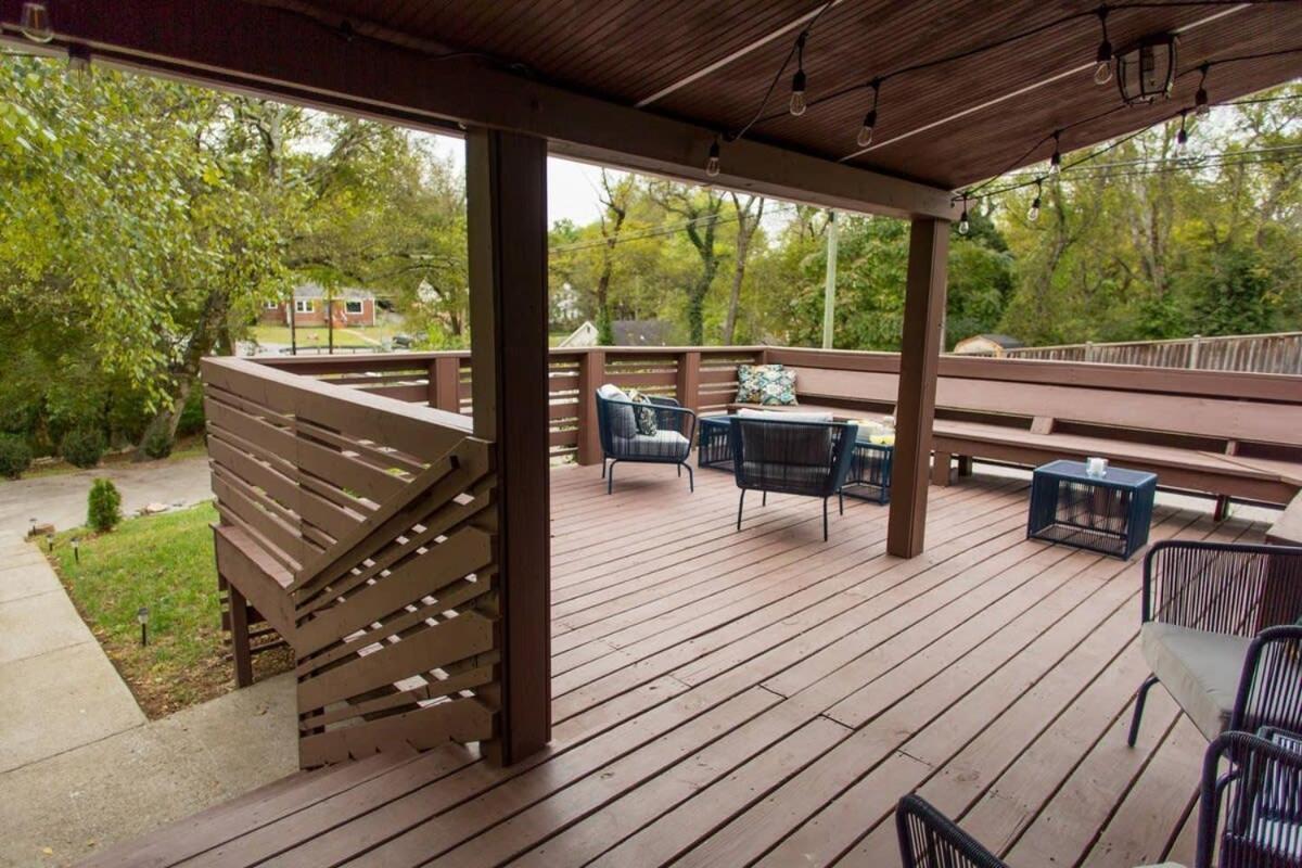 Cozy Bungalow Close To Opry & Downtown Large Deck Villa Nashville Exterior photo